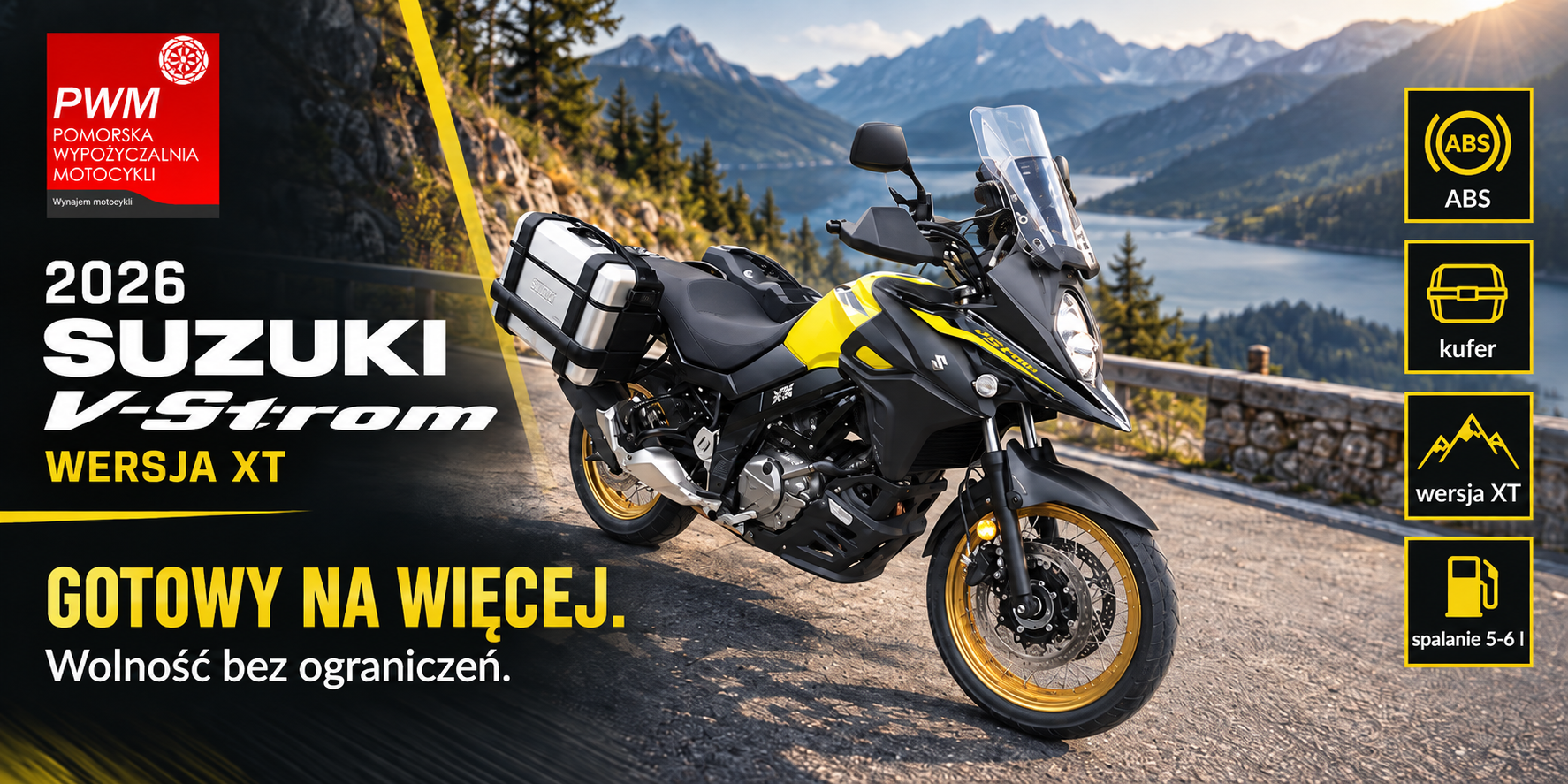 Wypożycz motocykl