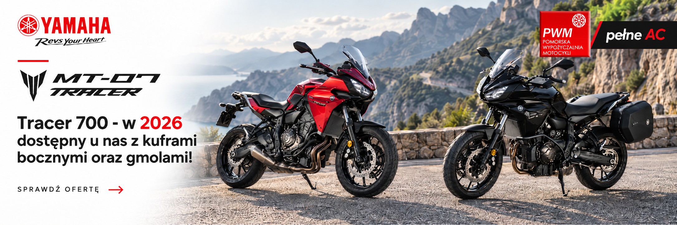 Wypożycz motocykl