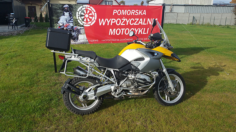 BMW GS PWM R1200GS Pomorska Wypożyczalnia Motocykli PWM