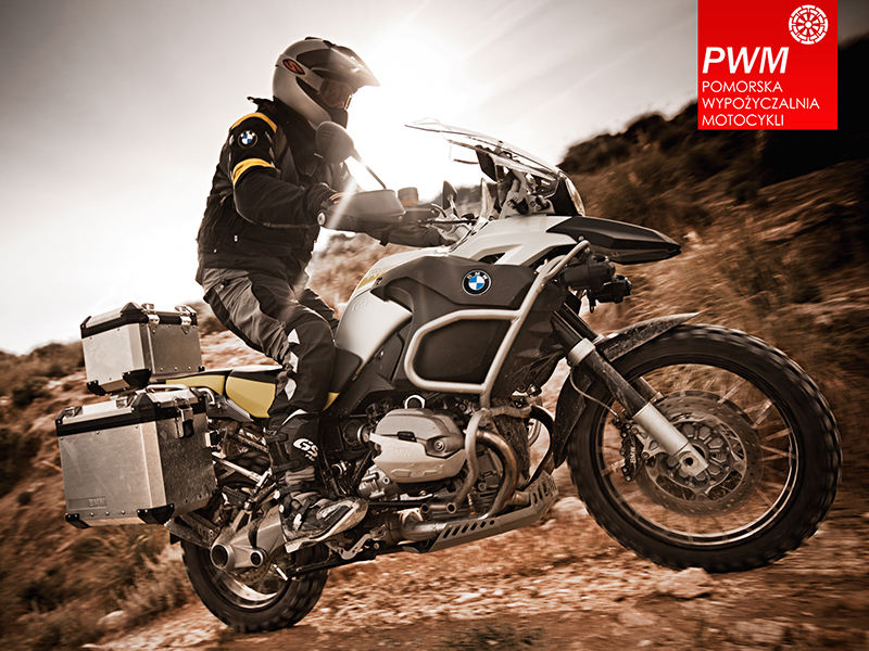  BMW GS PWM R1200GS motorcykel Rental Pomeranian PWM 